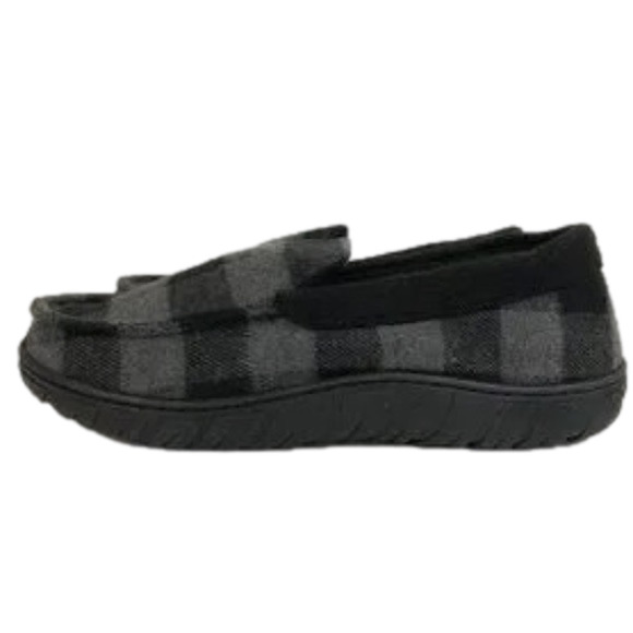 Sold out! NIB Totes Toasties Men’s Plaid Memory Foam Slippers 11 - 12 - Picture 3 of 5